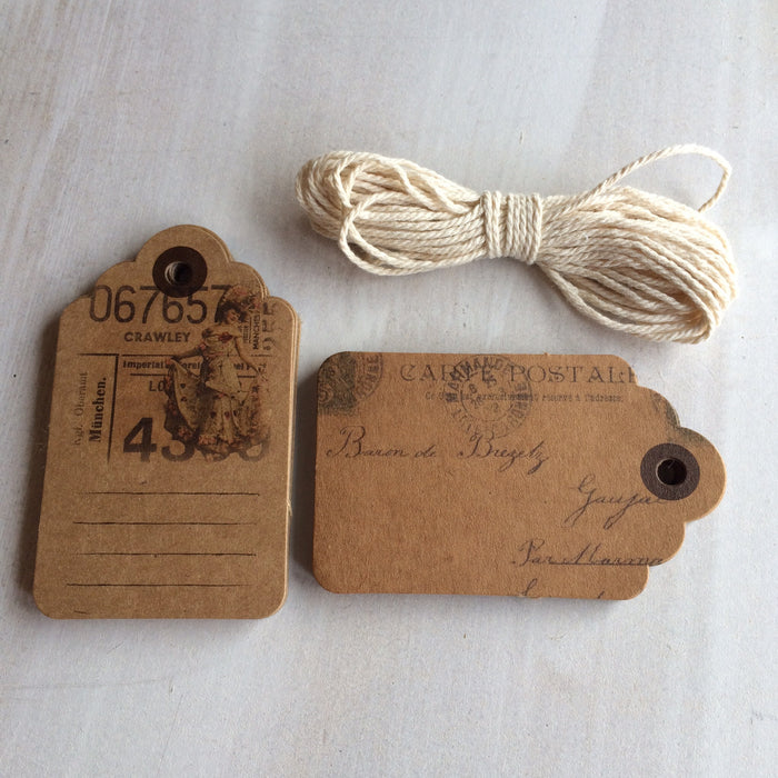 Tag &amp; Rope Craft. Craft &amp; Vintage