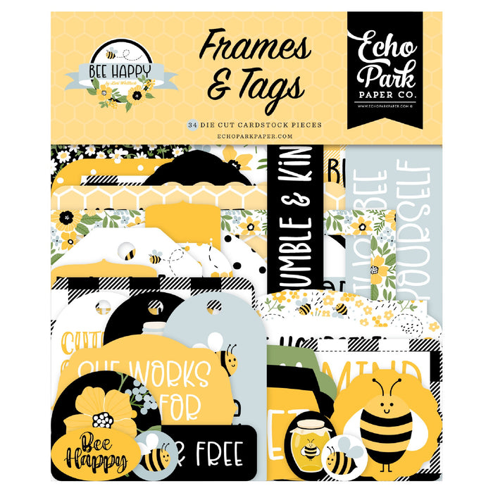 Frames &amp; Tags Bee Happy