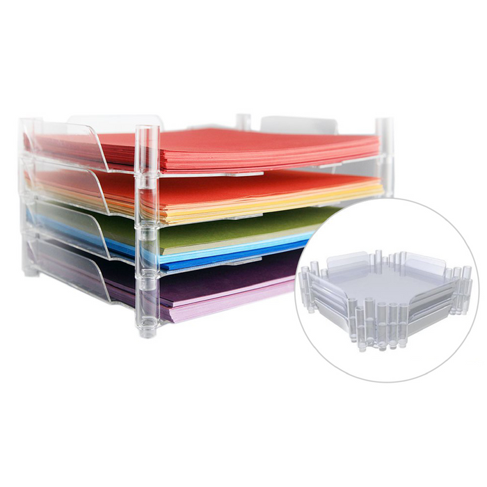 Stackable Paper Trays - Storage Stack Paper Tray