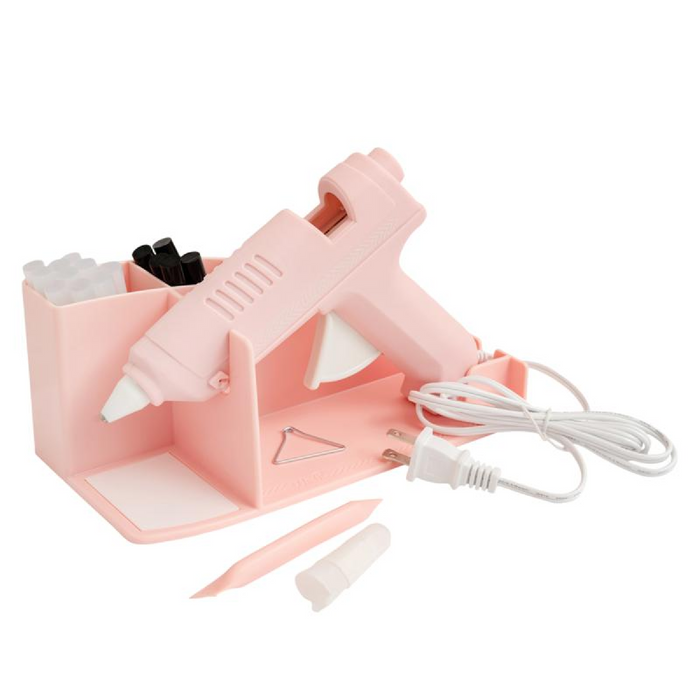 Pistola per colla Power Pool rosa