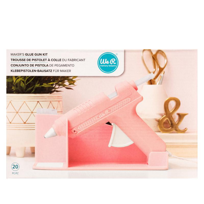 Pink Power Pool Glue Gun