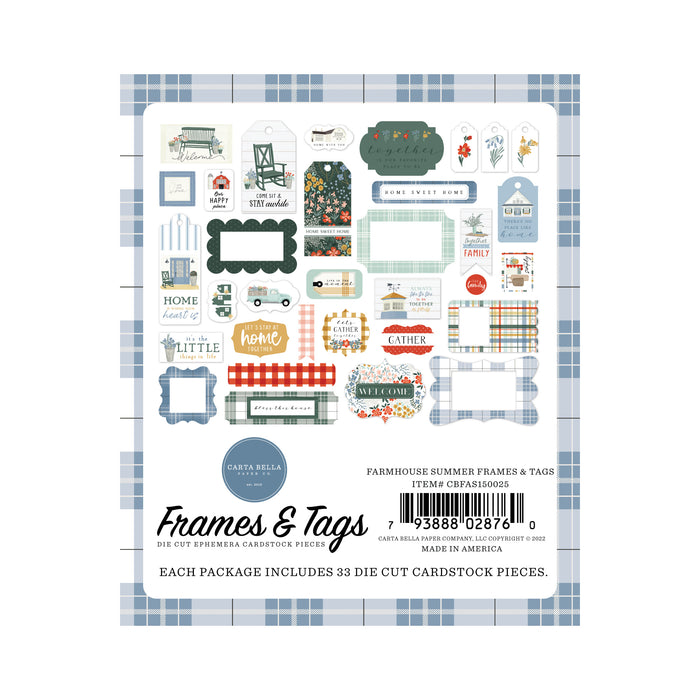 Frames & Tags Farmhouse Summer