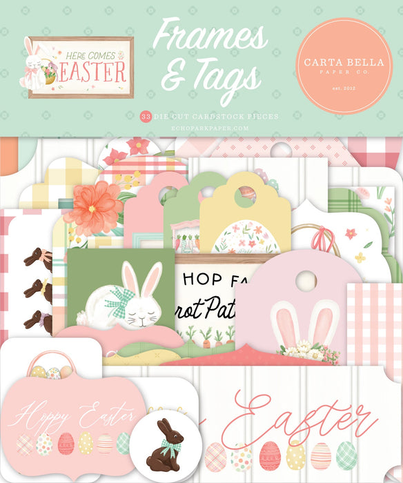 Frames &amp; Tags Here Comes Easter