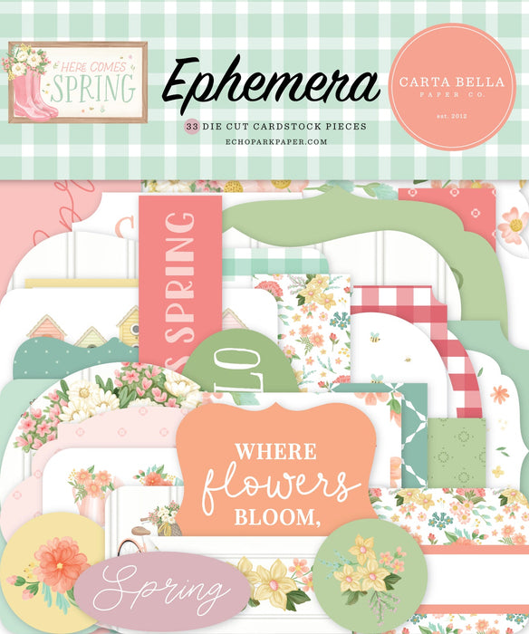 Ephemera Here Comes Spring