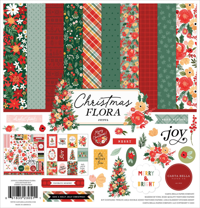 Joyful Christmas Flora Collection Kit