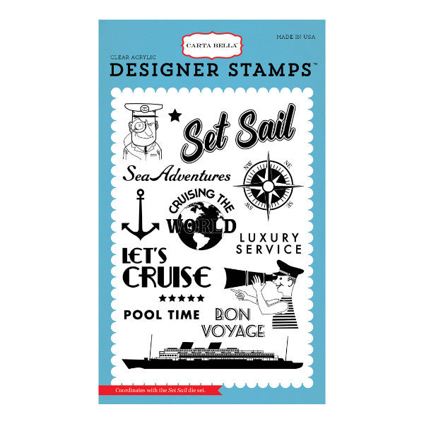 Set de sellos Let´s Cruise