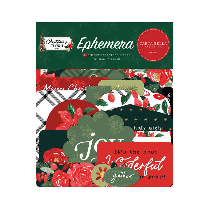 Joyeux Noël Flore Ephemera