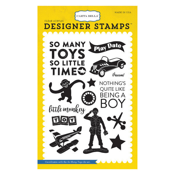 So Many Toys Toy Box Stamp Set