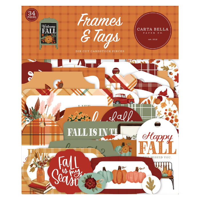 Frames & Tags Welcome Fall
