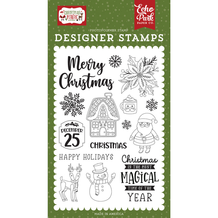 Magical Christmas Stamp Set Christmas Magic