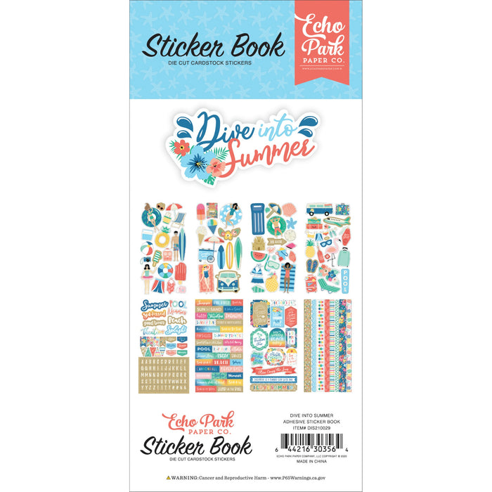 Sticker Book Dive Into Summer