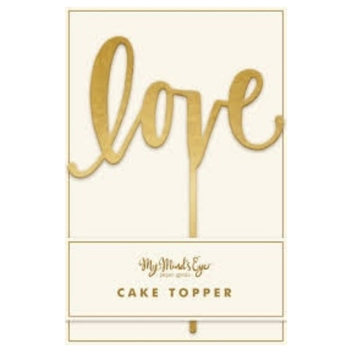 Cake Topper "Love"
