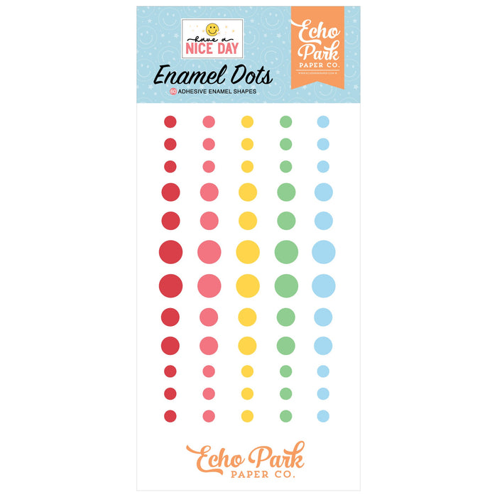 Enamel Dots Have A Nice Day
