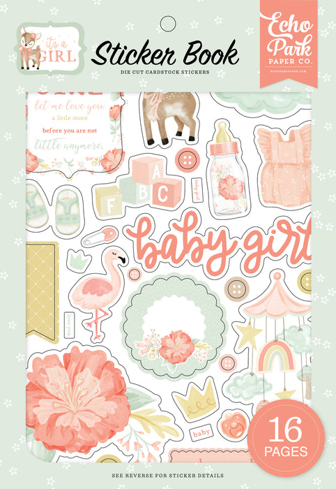 Sticker Book It's A Girl