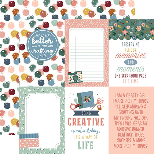 Paper 4x6 Journaling Cards Let's Create