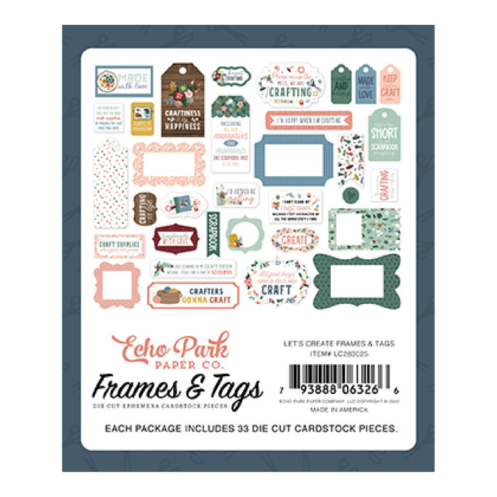 Frames &amp; Tags Let's Create