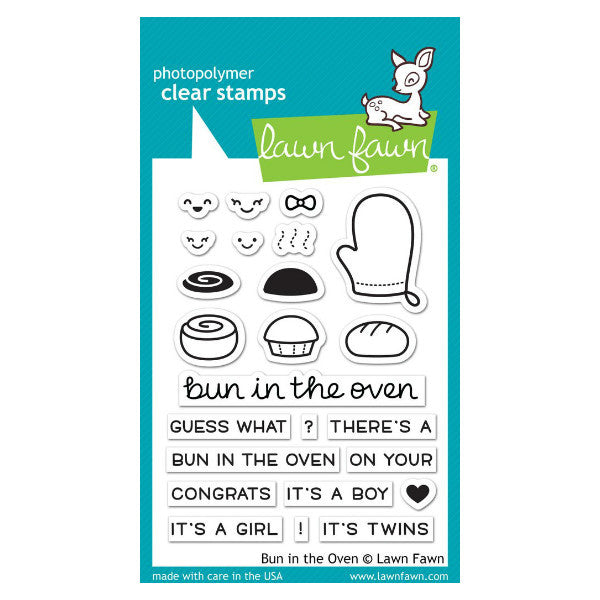 Bun in the Oven Stamps