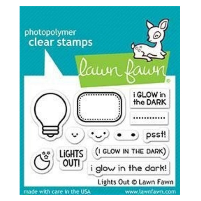 Lights Out stamp