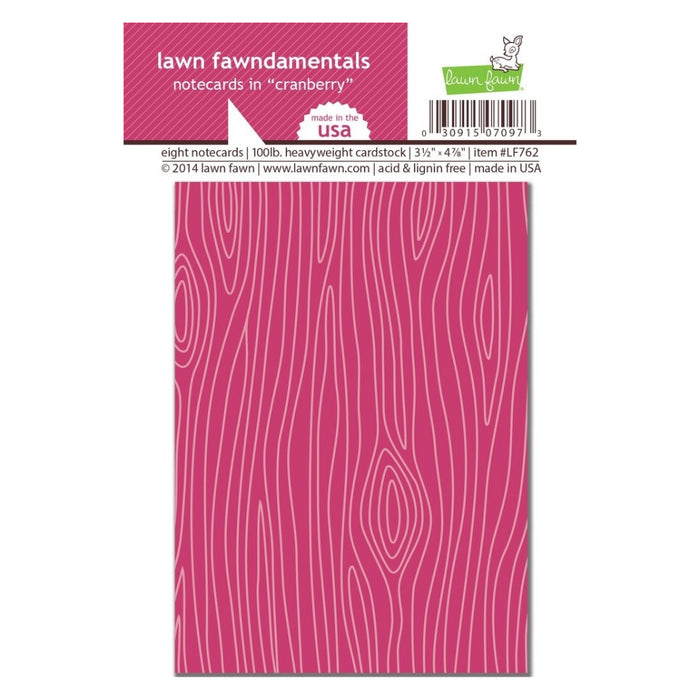 Cartes "Cranberry" Lawn Fawn
