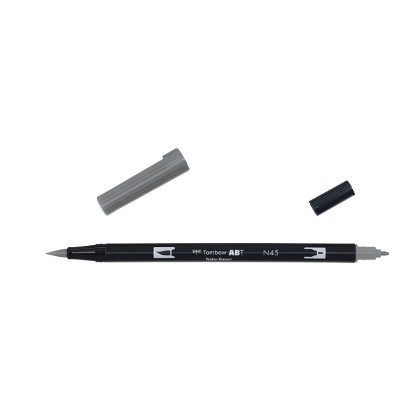 Tombow Dual Brush-Pen Abt N45 Cool Grey 10 Marqueur Aquarelle