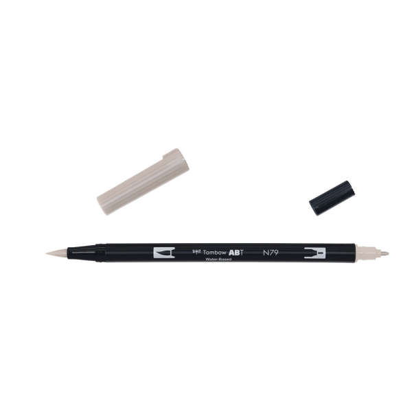 Rotulador Acuarelable Tombow Dual Brush-Pen Abt N79 Warm Grey 2
