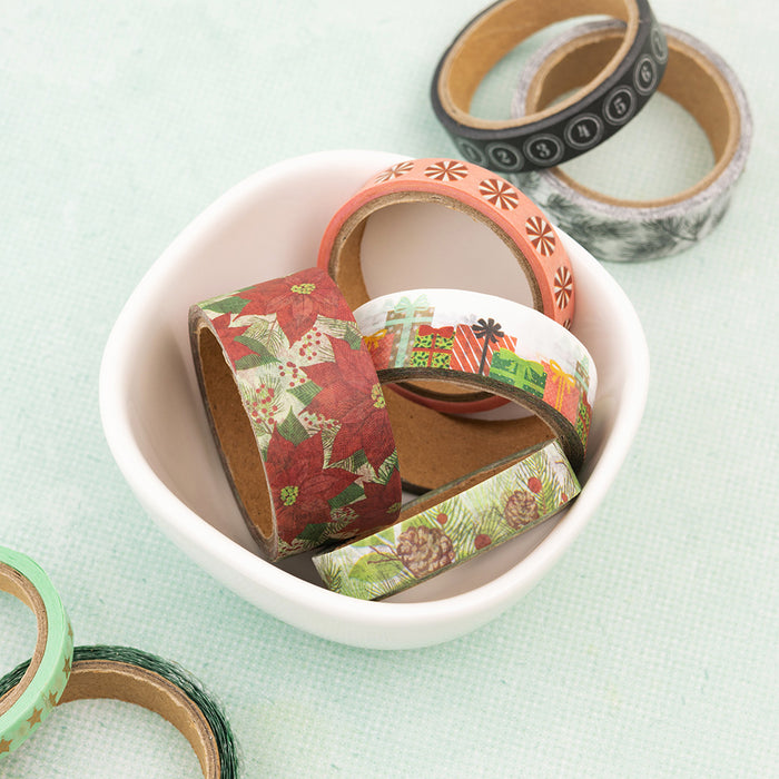 Washi Tape Evergreen and Holly