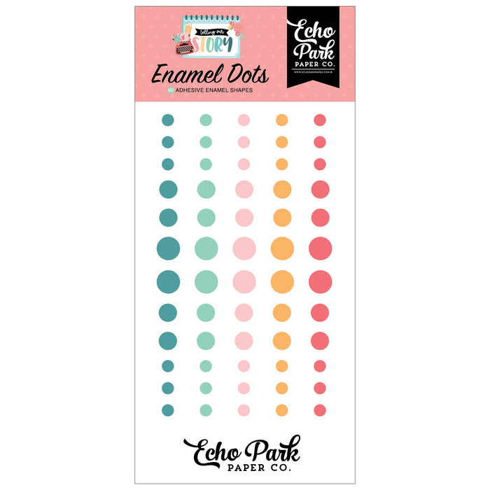Enamel Dots Telling Our Story