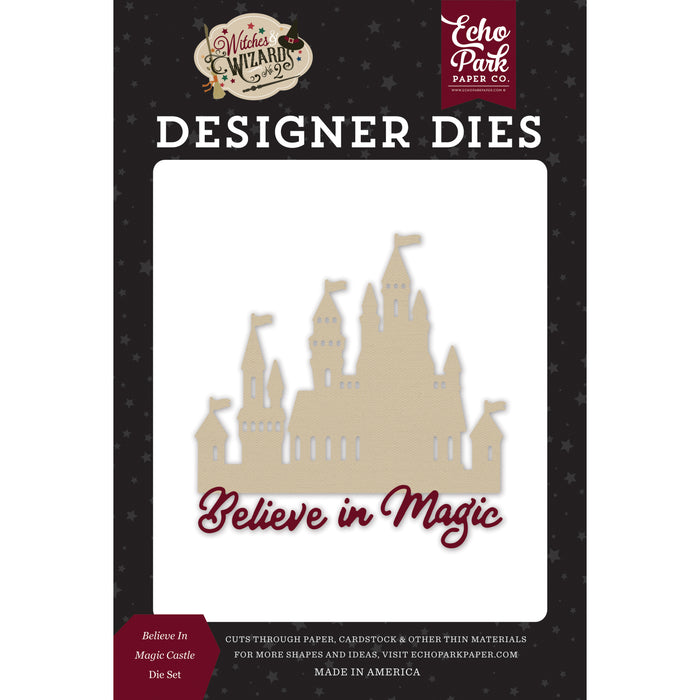 Believe In Magic Castle Die Set Witches & Wizards No.2