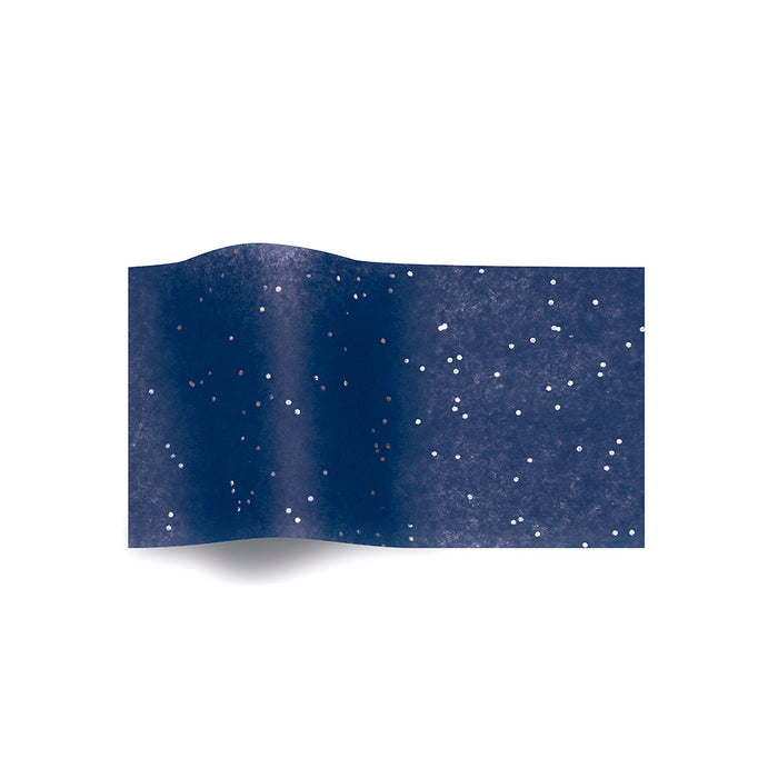 Blue Glitter Tissue Paper