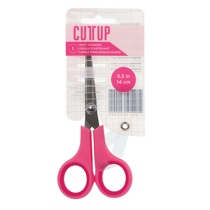 Pink Craft Scissors 5.5"