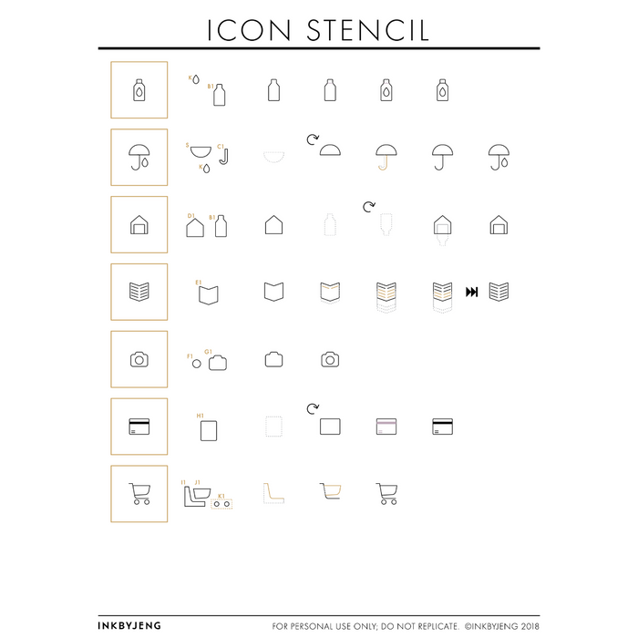 Icon Stencil 
