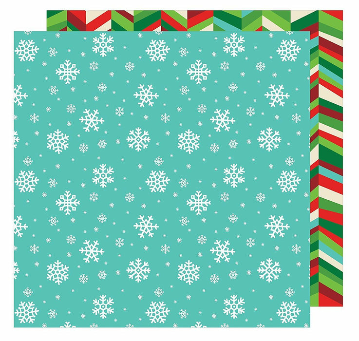 Snowflakes All Wrapped Up Paper